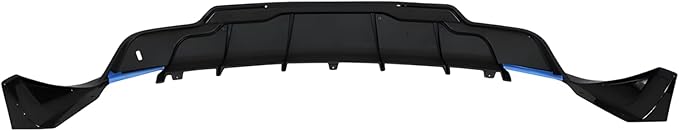 Rear Diffuser for 2017-2023 Tesla Model 3, Rear Bumper Lip Valance Panel Tesla Model 3 Accessories (Gloss Black)