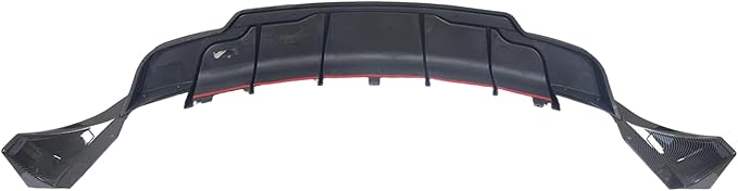 Rear Diffuser for 2017-2023 Tesla Model 3, Rear Bumper Lip Valance Panel Tesla Model 3 Accessories (Carbon Fiber)