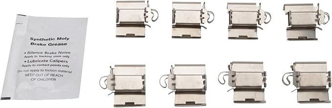 TRQ Rear Brake Pads Ceramic Compatible with 2017-2021 Honda Clarity