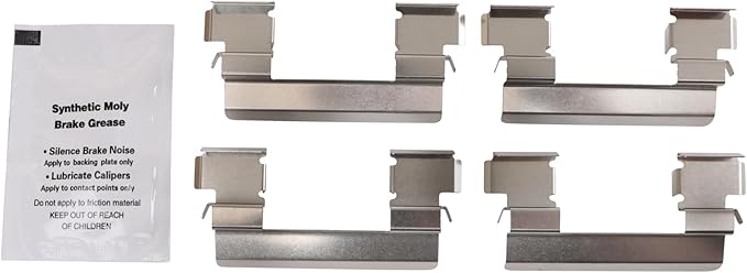 TRQ Front Posi Ceramic Brake Pad Kit for Chevy Pontiac Cadillac Buick