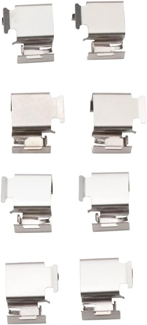 TRQ Rear Ceramic Brake Pad Set Includes Contact Point Grease Compatible with 2015-2019 Ford Transit-250 2015-2019 Transit-350 2015-2019 Transit-350 HD