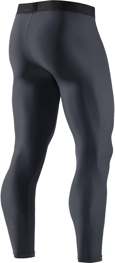 TSLA Men's Compression Pants - Cool Dry Athletic Sports Workout Running Tights Leggings Baselayer