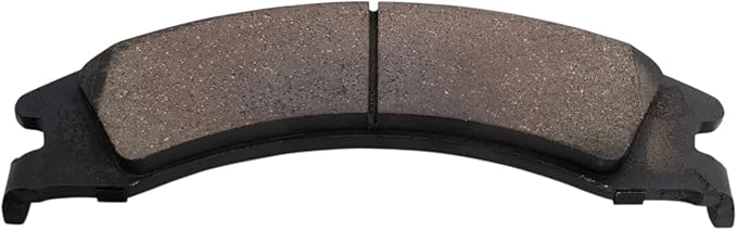 TRQ Rear Brake Pads Ceramic Compatible with 2008-2014 Ford E-150 2008-2014 E-250 2008-2022 E-350 Super Duty