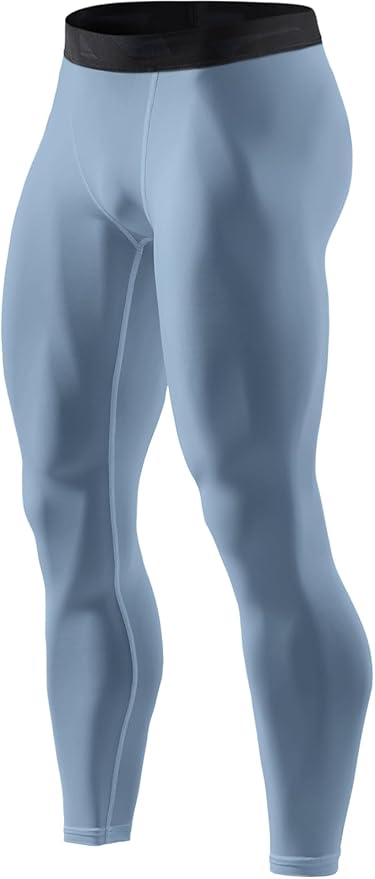 TSLA Men's Compression Pants - Cool Dry Athletic Sports Workout Running Tights Leggings Baselayer