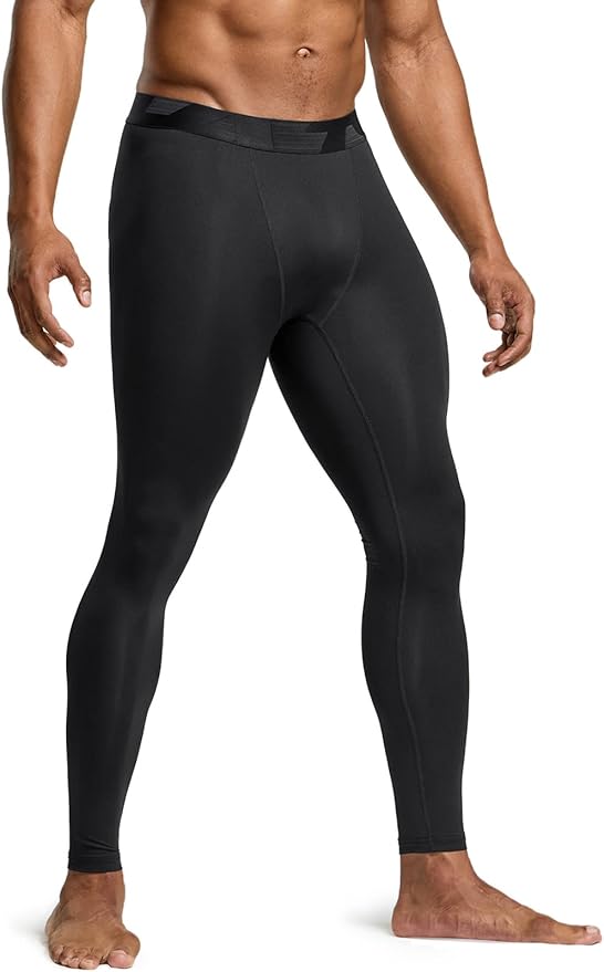 TSLA Men's Compression Pants - Cool Dry Athletic Sports Workout Running Tights Leggings Baselayer