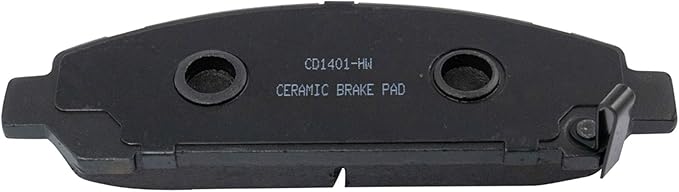 TRQ Front Brake Pads Ceramic Compatible with 2009-2015 Toyota Venza