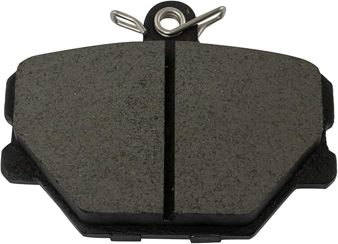 TRQ Front Brake Pads Ceramic Compatible with 2008-2016 Smart Fortwo