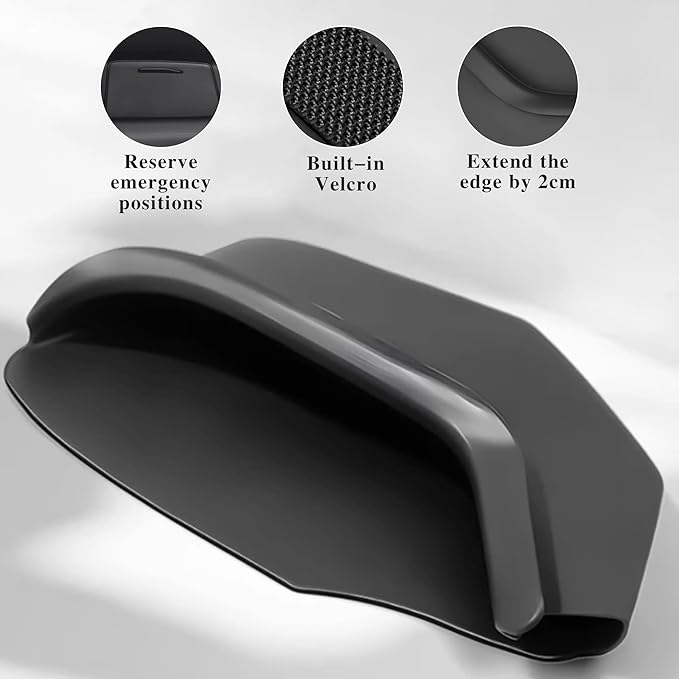 4pcs Door Pocket Organizer Set for tesla Model Y Juniper 2025 2026 Full-Coverage TPE Tray Liners for Front Rear Door Slots Door Side Storage Box Model Y Juniper Accessories (Not fit 2026 Standard)
