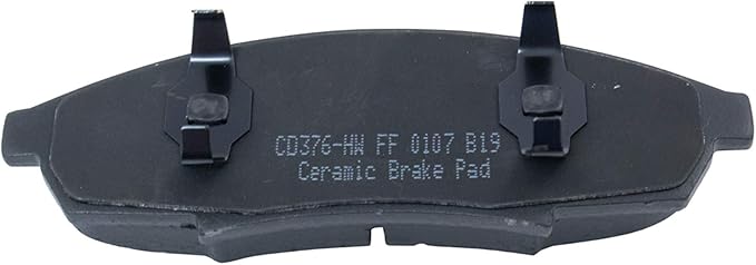 TRQ Front Brake Pads Ceramic Compatible with 1988-1996 Buick Regal 1990-2001 Chevrolet Lumina 1995-1999 Monte Carlo 1988-1997 Oldsmobile Cutlass Supreme Pontiac Grand Prix