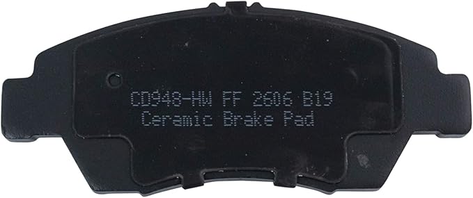 TRQ Front Brake Pads Ceramic Hardware Wear Sensor Compatible with 2013-2014 Acura ILX 2002-2006 RSX 2003-2011 Honda Civic 1994-1997 Civic del Sol 2011-2015 CR-Z 2007-2013 Fit