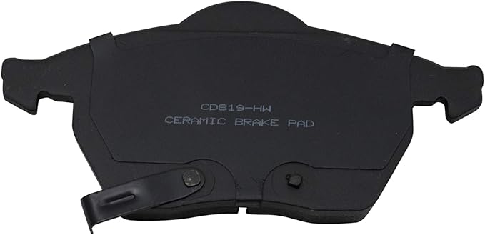 TRQ Front Brake Pads Ceramic Compatible with 1999-2003 Saab 9-3 1999-2005 9-5 2001-2003 Saturn L100 2001-2003 L200 2001-2005 L300 2000 Saturn LS LS1 LS2 LW1 LW2 LW200 LW300