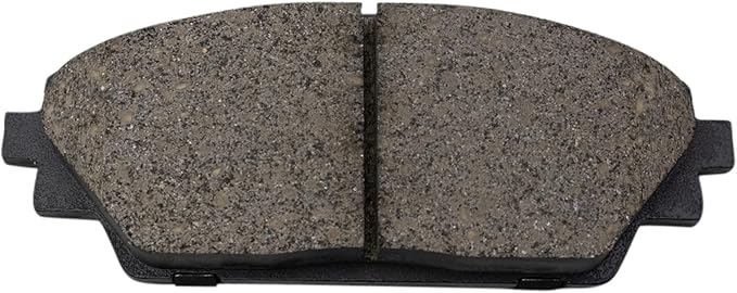 TRQ Front Ceramic Brake Pad Set Compatible with 2014-2018 Mazda 3 excluding Mexico Built Models 2016-2021 CX-3 2020-2023 CX-30
