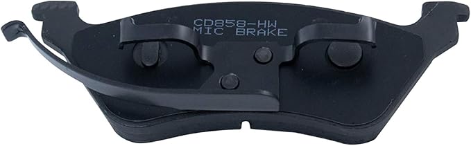 TRQ Rear Brake Pads Ceramic Compatible with 2001-2007 Chrysler Town Country 2001-2007 Dodge Caravan Grand Caravan