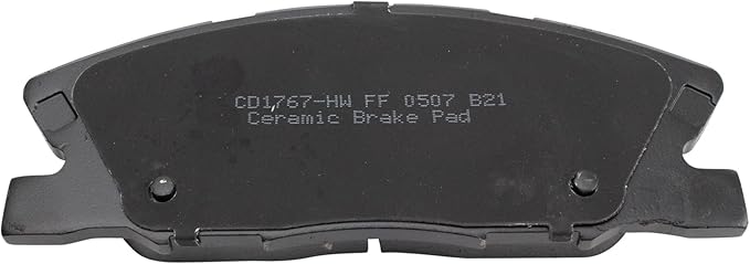 TRQ Front Brake Pads Ceramic Compatible with 2014-2020 Dodge Charger