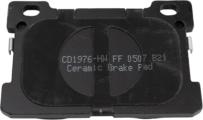 TRQ Rear Ceramic Brake Pad Set Compatible with 2017-2018 Genesis G90 2019 G90 To 3-04-19 Production Date