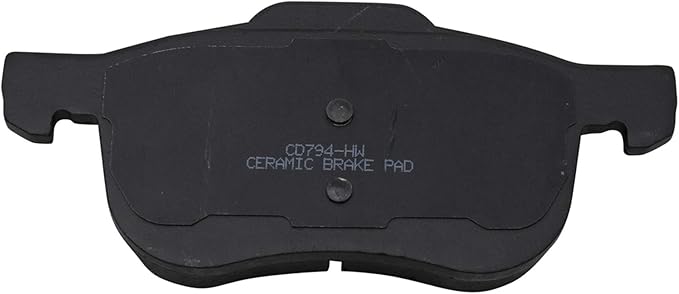 TRQ Front Brake Pads Ceramic Compatible with 2001-2009 Volvo S60 1999-2006 S80 2001-2007 V70 2003-2007 XC70