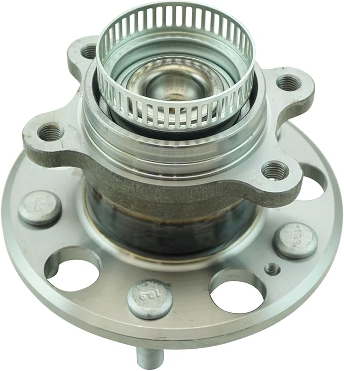 TRQ Rear Left and Right Wheel Bearing and Hub Assembly Set 2 Piece Compatible with 2007-2010 Hyundai Elantra 2011-2012 Elantra Touring SE 2011-2012 Elantra Touring GLS