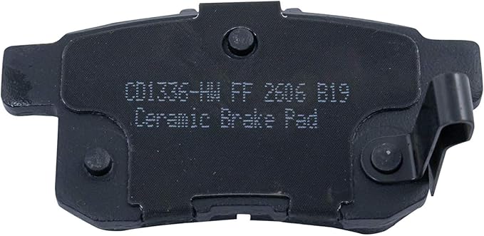 TRQ Rear Brake Pads Ceramic Compatible with 2009-2014 Acura TSX 2008-2017 Honda Accord