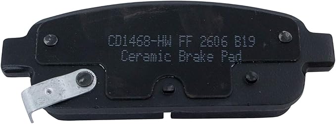 TRQ Premium Posi Ceramic Brake Pad Rear Set for Chevy Cruze Sonic Volt Encore