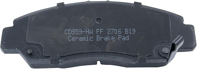 TRQ Front Brake Pads Ceramic Compatible with 2003-2007 Honda Accord 2006-2011 Civic