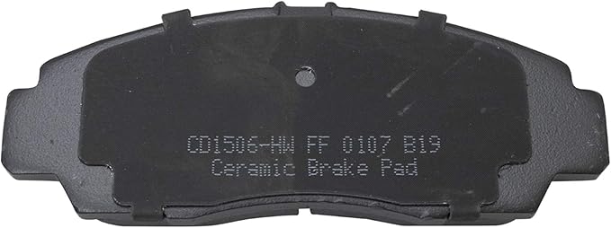 TRQ Front Brake Pads Ceramic Hardware Wear Sensor Compatible with 2011-2014 Acura TSX 2011-2012 Honda Accord