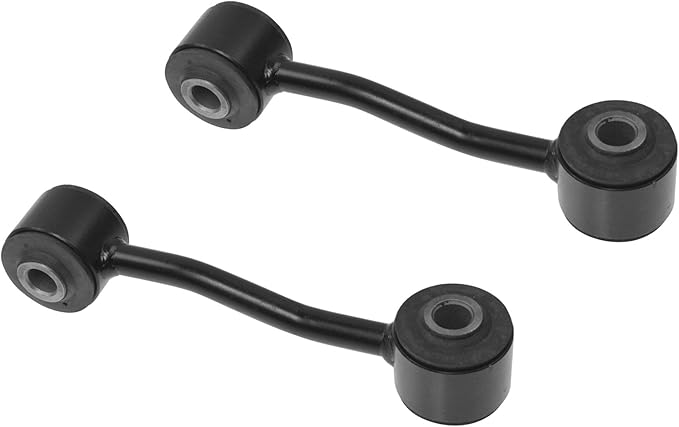 TRQ Front Driver and Passenger Side Sway Bar Link Set 2 Piece Compatible with 2002-2007 Jeep Liberty