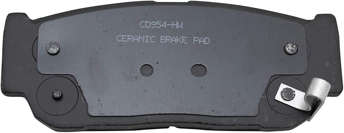 TRQ Rear Brake Pads Ceramic Compatible with 2007 Hyundai Entourage 2006 Kia Sedona 2003-2009 Sorento