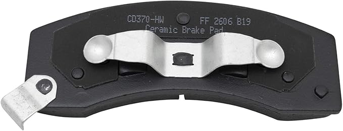 TRQ Front Ceramic Brake Pad Kit for Chevy Dodge GMC 2500 3500 Pickup Truck