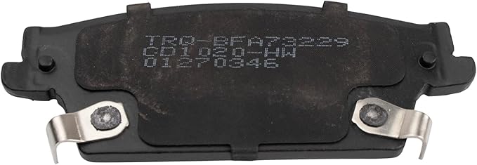 TRQ Rear Brake Pads Ceramic Compatible with 2004-2009 Cadillac SRX