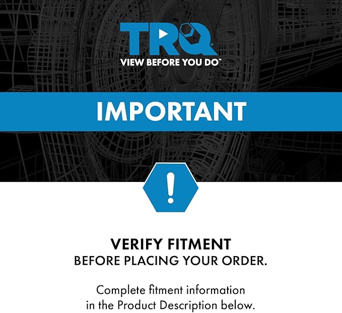 TRQ Rear Wheel Bearing and Hub Assembly Set 2 Piece Compatible with 1990-1991 Ford Taurus Without ABS Brakes 92-97 98-03 Without 2004-2007 Without