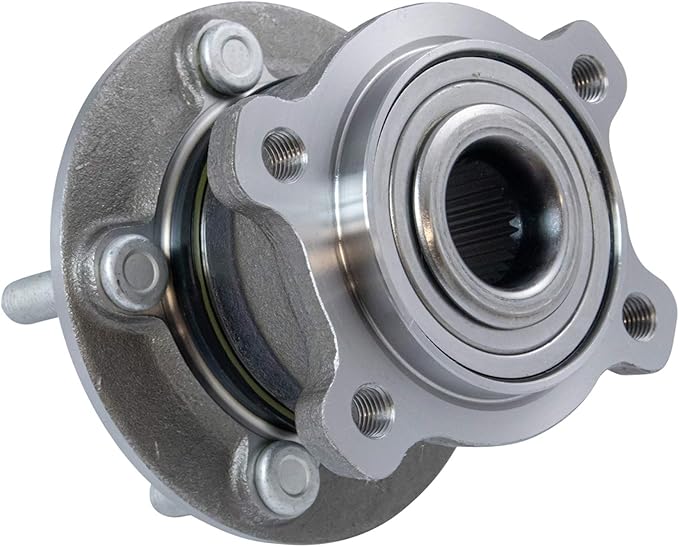 TRQ Rear Wheel Bearing and Hub Assembly Set 2 Piece Compatible with 13-19 Ford Escape AWD 15-16 Lincoln MKC AWD 17-18 MKC Black Label Select Reserve AWD 17-18 MKC Select Reserve FWD 2019 MKC AWD