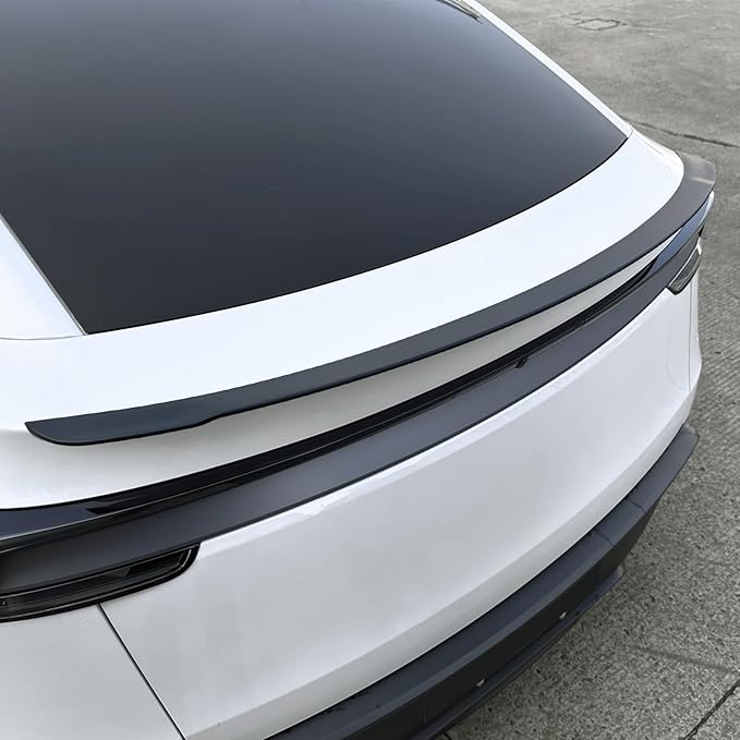Spoiler Fit for Tesla Model Y Juniper 2025 2026, Rear Spoiler Wing ABS OEM Rear Trunk Lip Sporty Appearance Model Y Accessories, Matte Black