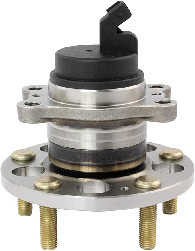 TRQ Rear Left and Right Wheel Bearing and Hub Assembly Set 2 Piece Compatible with 2014-2019 Kia Soul 2015-2019 Soul EV