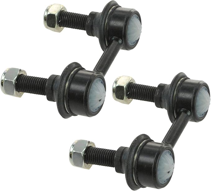 TRQ Rear Sway Bar Stabilizer Link Set Compatible with 2000-2006 BMW X5