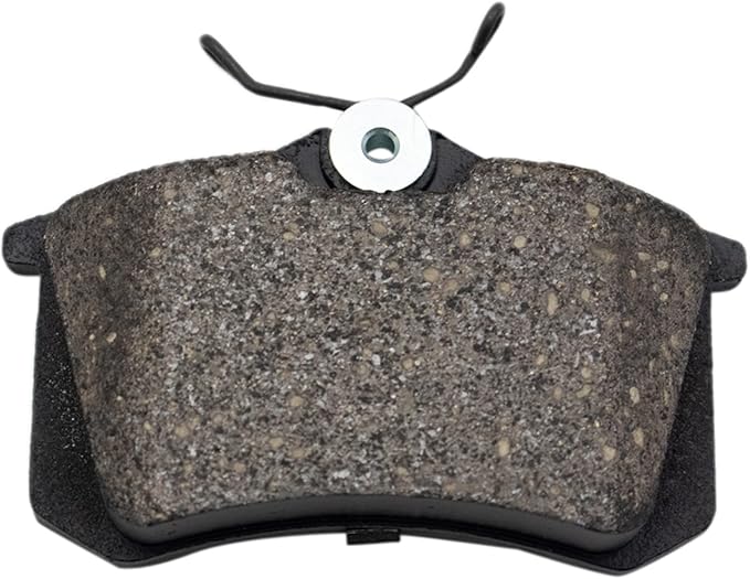 TRQ Rear Brake Pads Ceramic Compatible with 1994-2019 Volkswagen Jetta Golf Beetle Passat R32 Golf SportWagen 1997-2013 Audi A3 A4 A6 TT S4 S6 S8 Allroad Quattro