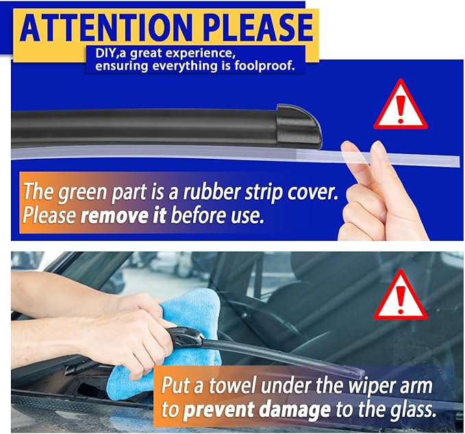 Wiper Blades for Tesla Model X, 28" + 18"(Pack of 2) Windshield Wipers with Integrated Washing, Automotive Replacement Front Windshield Wiper Blades for My Car, All-Seasons Applicable