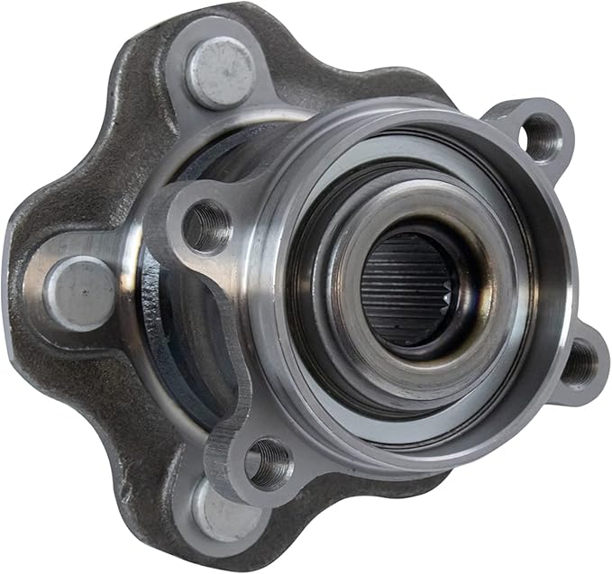 TRQ Rear Left and Right Wheel Bearing and Hub Assembly Set 2 Piece Compatible with 14-17 Nissan Juke AWD 14-19 Rogue AWD 14-15 Rogue Select AWD 17-22 Rogue Sport AWD