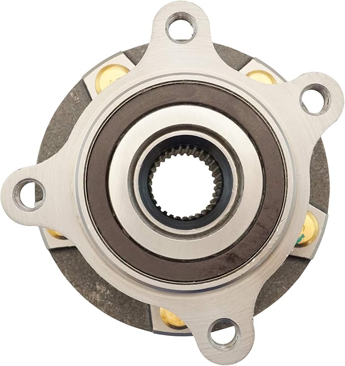 TRQ Front Left and Right Wheel Bearing and Hub Assembly Set 2 Piece Compatible with 13-20 Lexus GS350 AWD 06-15 IS250 AWD 15-19 IS350 AWD 2020 IS350 AWD 18-19 IS300 V6 3.5L 20-22 RC300 V6 3.5L