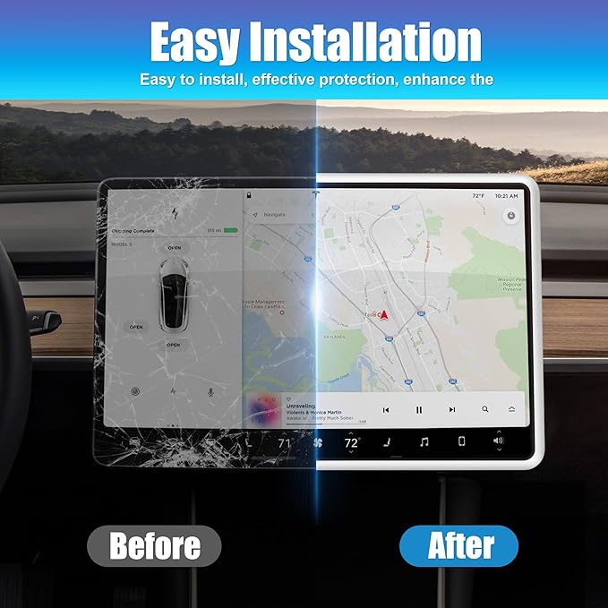 Center Console Cover 3Pcs Designed for Refresh Model 3 2024-2027/Model Y Juniper 2026,Center Console Accessories for Model 3/Y Refresh 2026 Interior White