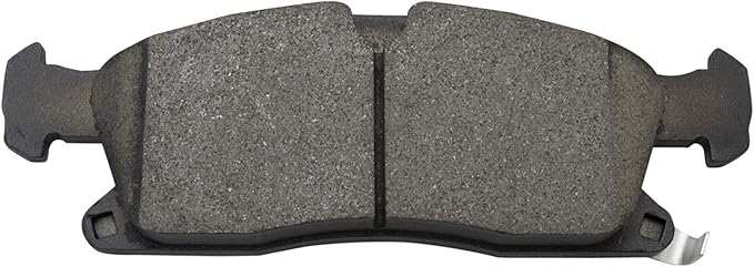 TRQ Front Brake Pads Ceramic Hardware Wear Sensor Compatible with 2011-2016 Dodge Durango 2011-2017 2021 Jeep Grand Cherokee