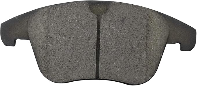 TRQ Front Ceramic Brake Pad Set Compatible with 11-18 Volvo S60 15-18 V60 08-16 XC70 with 300mm Diameter Front Rotors Models