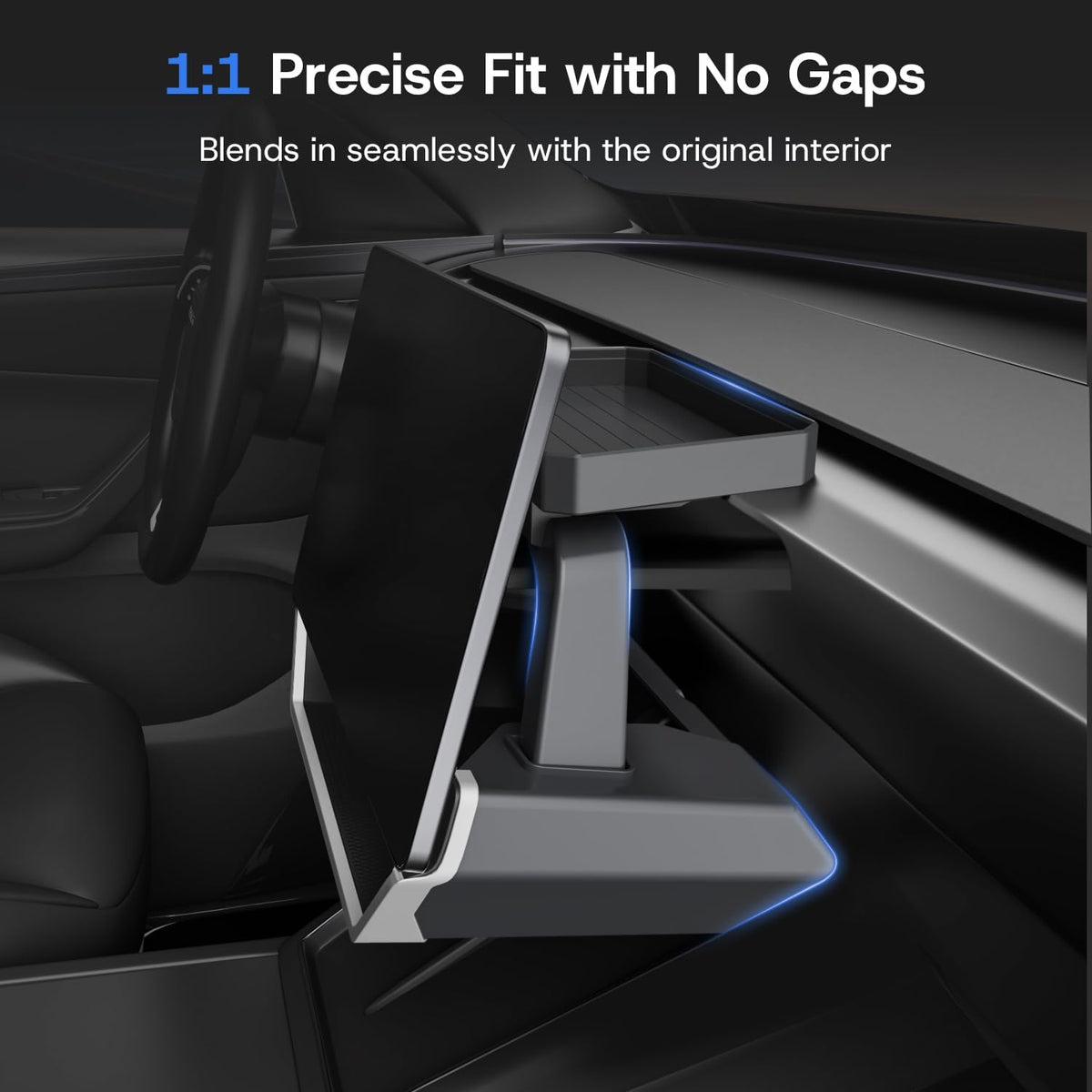 Under Screen Storage Organizer for Tesla Model Y Juniper/Yl/3 Highland
