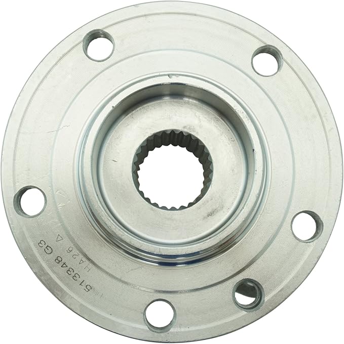 TRQ Front Left and Right Wheel Bearing and Hub Assembly Set 2 Piece Compatible with 2015-2017 Chrysler 200 2013-2016 Dodge Dart