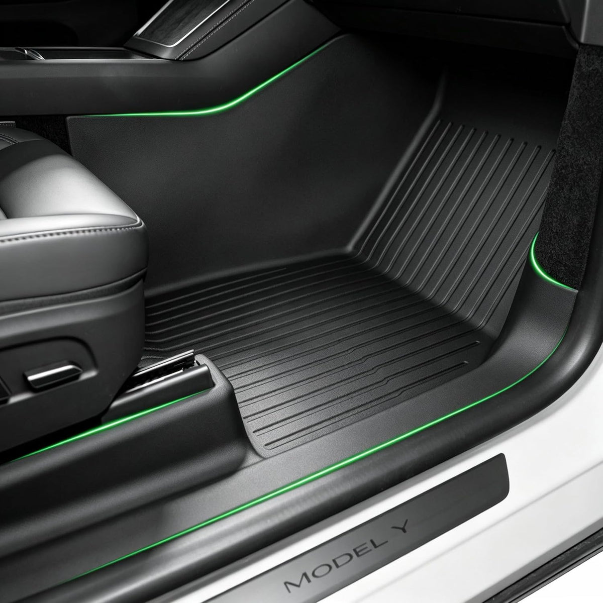 11PCS Floor Mats for 2025-2026 Tesla Model Y Juniper