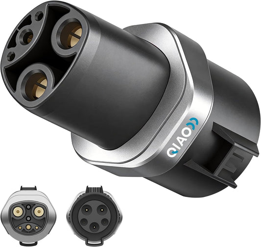 )) J1772 to Tesla Charger Adapter, Max 80A 250V, Level 1 & 2 AC Fast EV Charging, SAE J1772 to NACS Connector for Tesla Model 3/Y/X/S