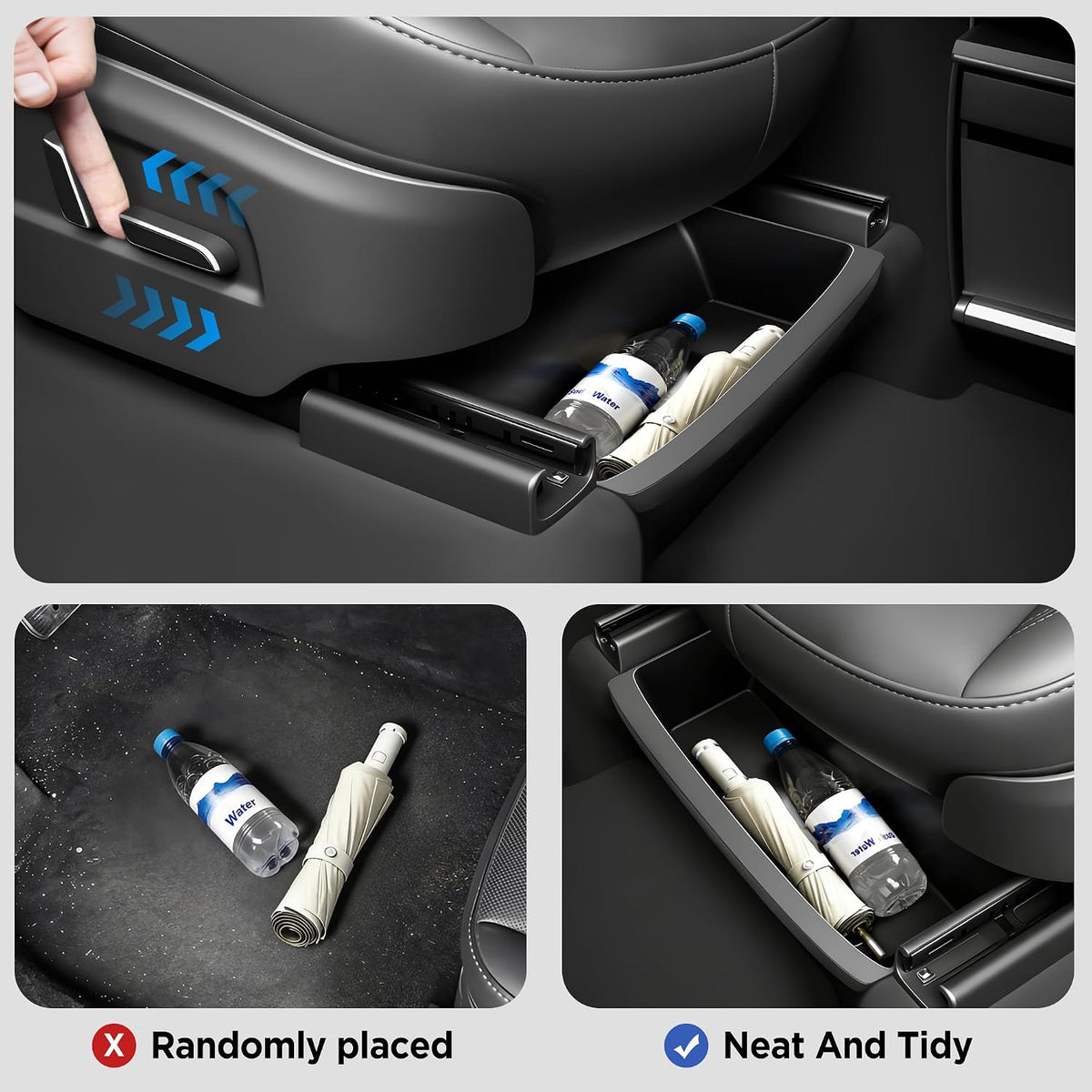 10PCS Console Organizer for Tesla Model Y Accessories 2026 2025