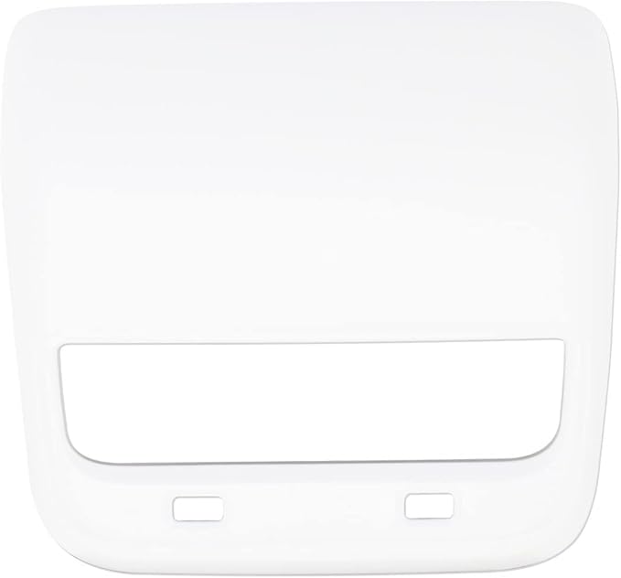 AC Vents Cover for Tesla Model 3 2017-2023, Rear Center Console Air Vent Trim for Tesla Model Y 2019-2024 (Matte White)
