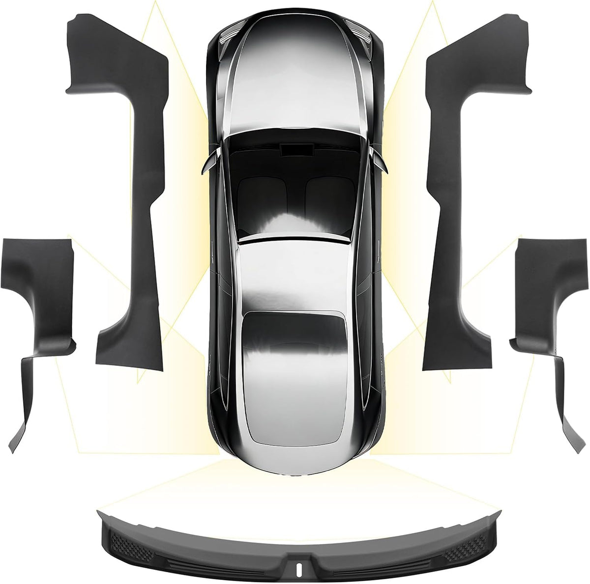 Tesla Model Y Juniper 2025 2026 5 Seat Door Sill Protector (Not Standard