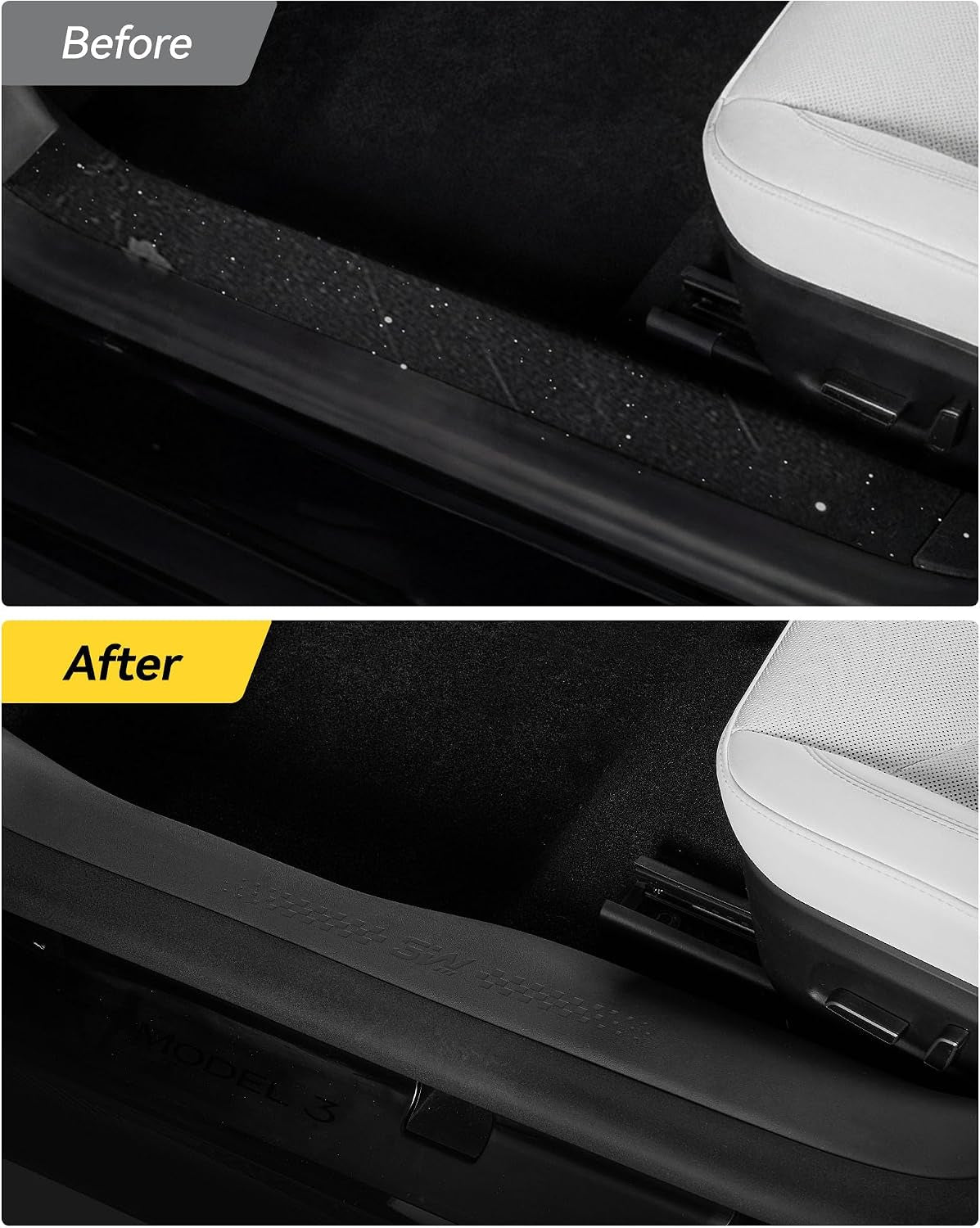 Tesla Model Y Juniper 2025 2026 5 Seat Door Sill Protector (Not Standard