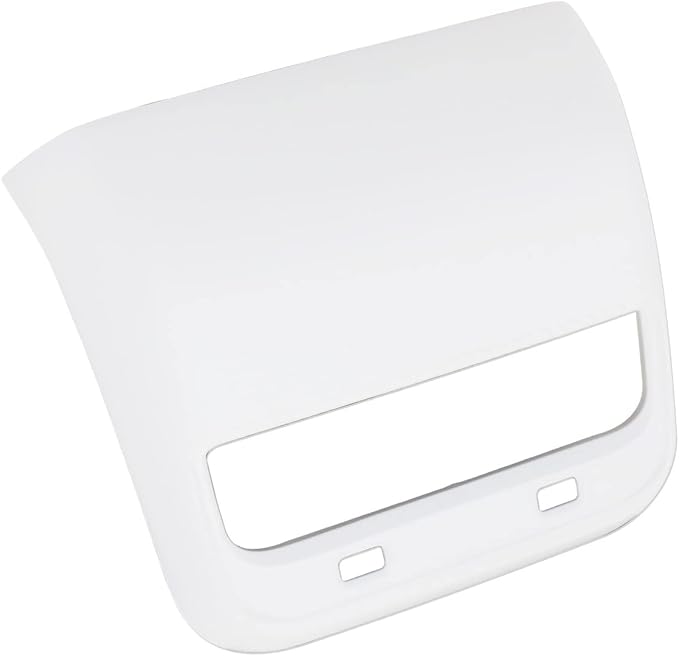 AC Vents Cover for Tesla Model 3 2017-2023, Rear Center Console Air Vent Trim for Tesla Model Y 2019-2024 (Matte White)